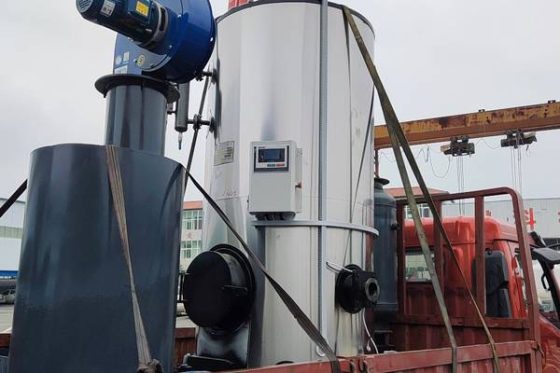 100kg biomass steam generator in New Zealand